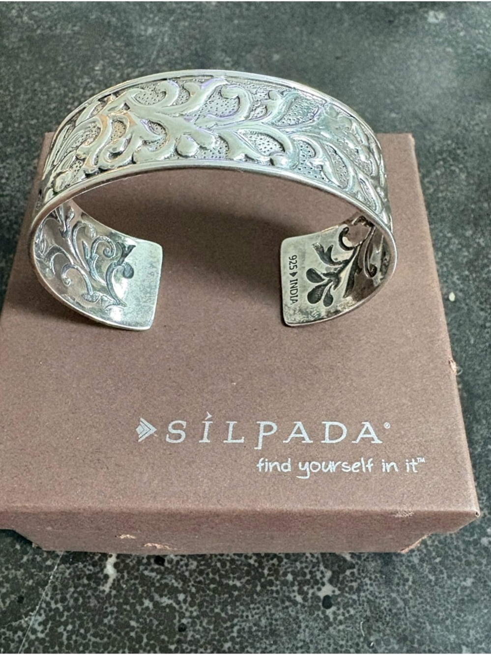 Silpada Ahead of the Curve Cuff Bracelet B3080